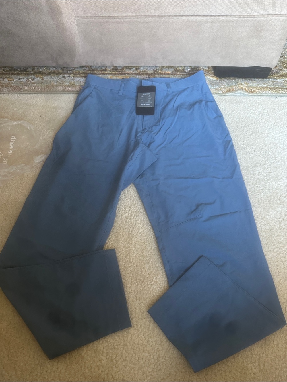 Fabletics Men's Slate Blue Chino Pants